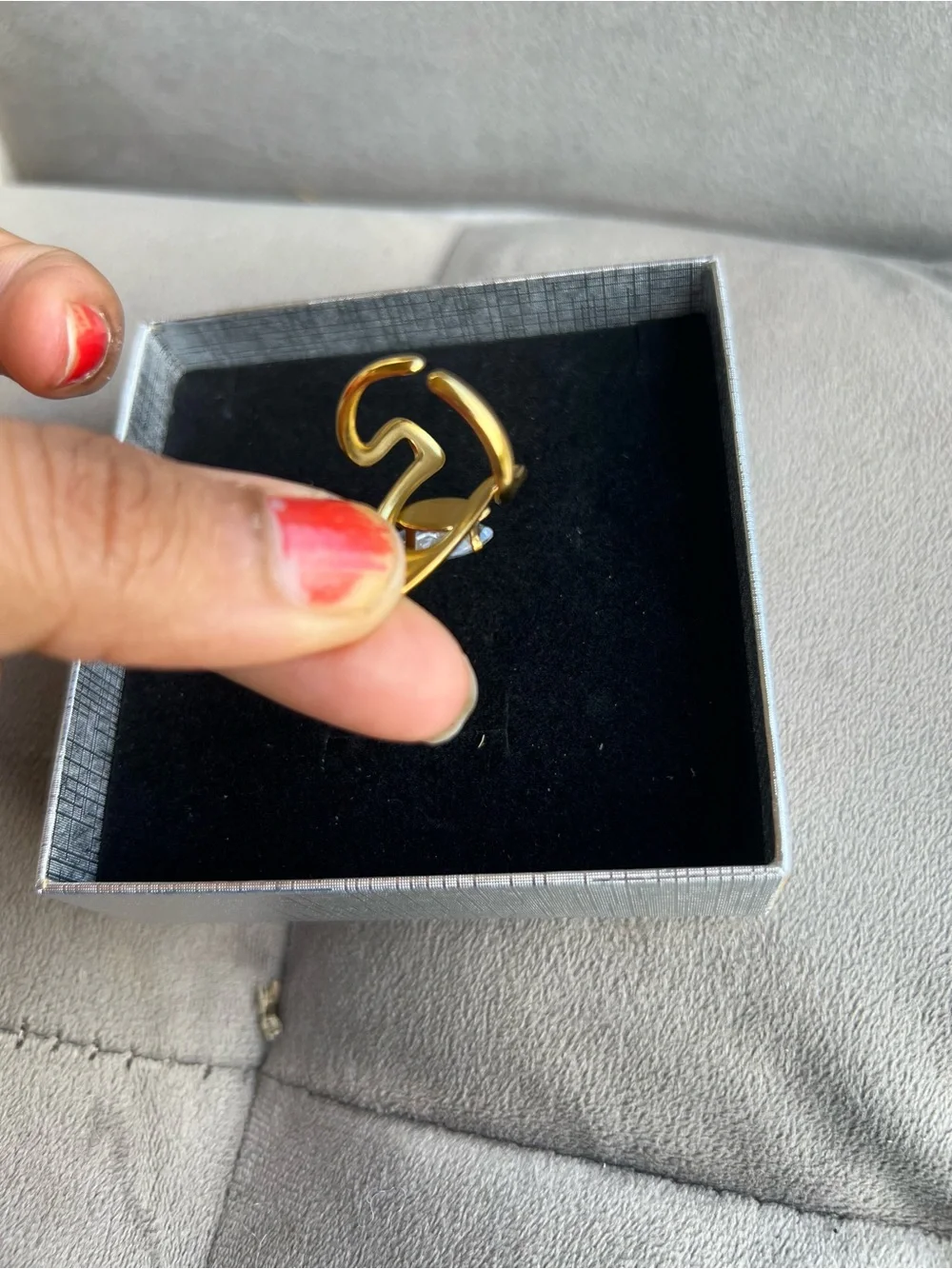 Anthropologie stylish gold